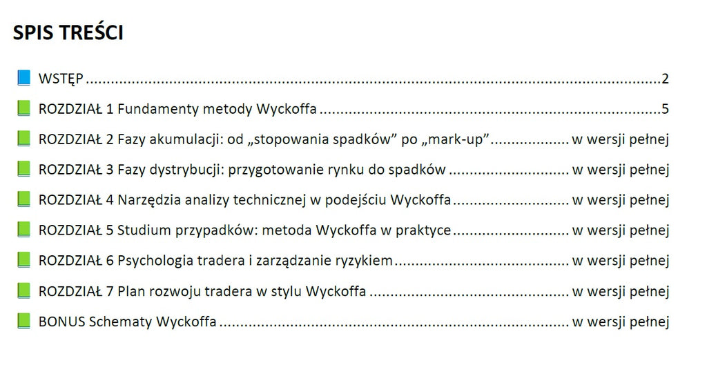 Metoda Wyckoffa – Ebook | Mentor Tradingu